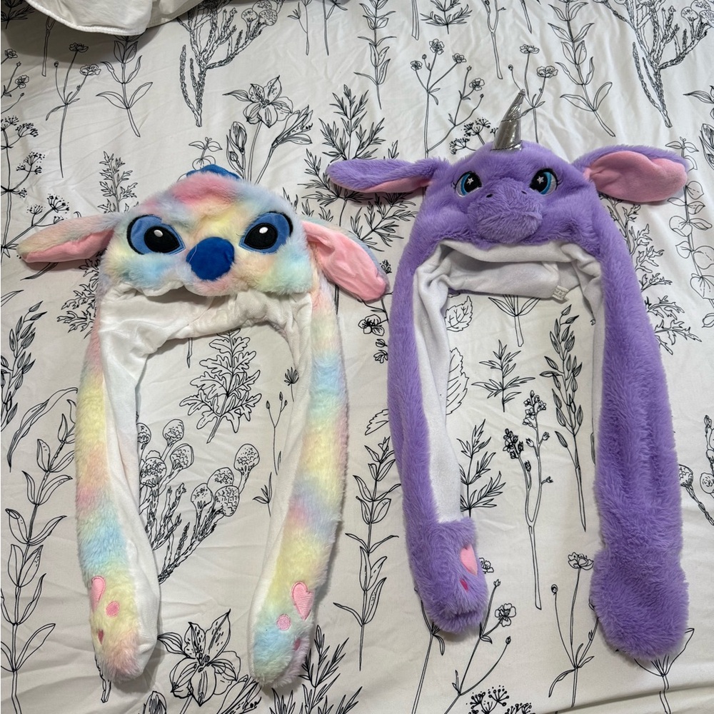 Colorful Animal Ear Flap Hats